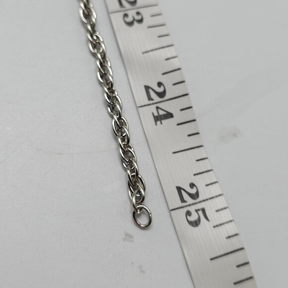 Scorpio Zodiac Coin Pendant Necklace Silver Tone Crown Jewel Collection - Picture 6 of 6